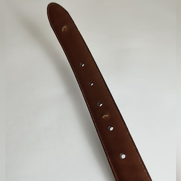 Stylish Black Belt with Ornate Gold Buckle - Picture 14 of 14